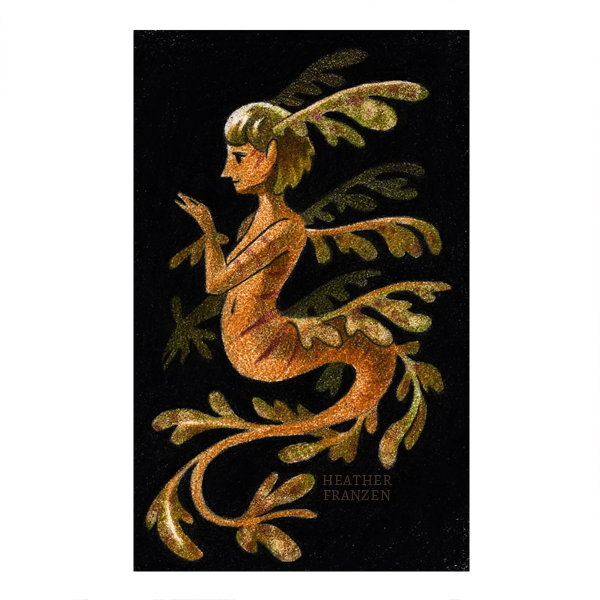 Leafy Sea Dragon Mermaid By Heather F R Streak 0 Streak Club