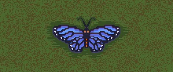 How to Make a Pixel Art Butterfly - Mega Voxels